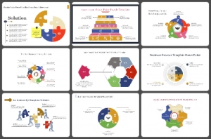 Infographies de puzzle  Modèles Google Slides, Presentation