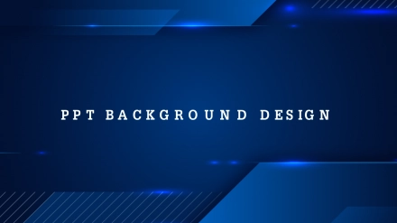 Best Blue PPT Background Design Presentation Slides