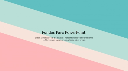 Creative Fondos Para Power Point Template Presentation