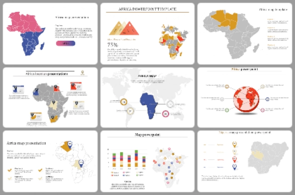 Africa Map Presentation PowerPoint and Google Slides