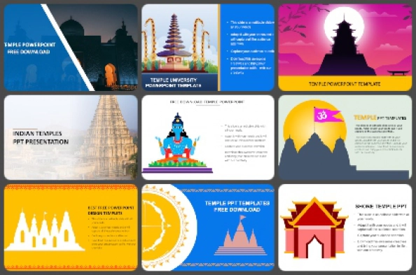 Temple Powerpoint Templates