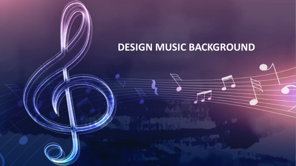 Creative Design Music Background