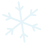 Small snowflake decoration