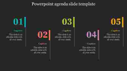 powerpoint agenda slide template free