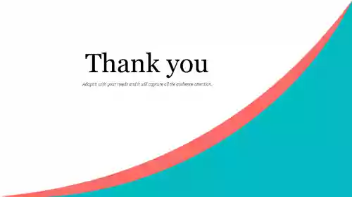 Beautiful Thank You Slide For PPT Presentation Template