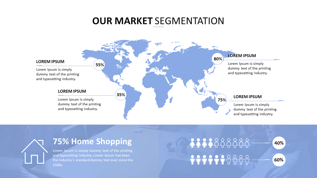 Market Segmentation Definition PowerPoint Template Design