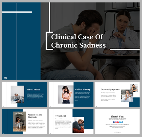 Clinical Case Of Chronic Sadness Google Slides Templates