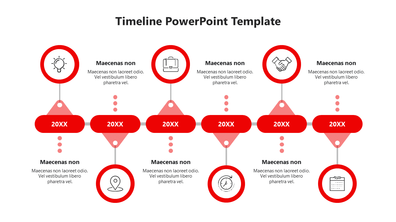 Incredible Career Timeline PowerPoint And Google Slides