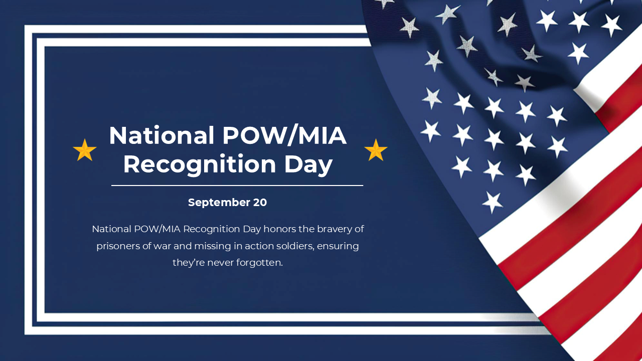 Best National POW MIA Recognition Day PPT And Google Slides