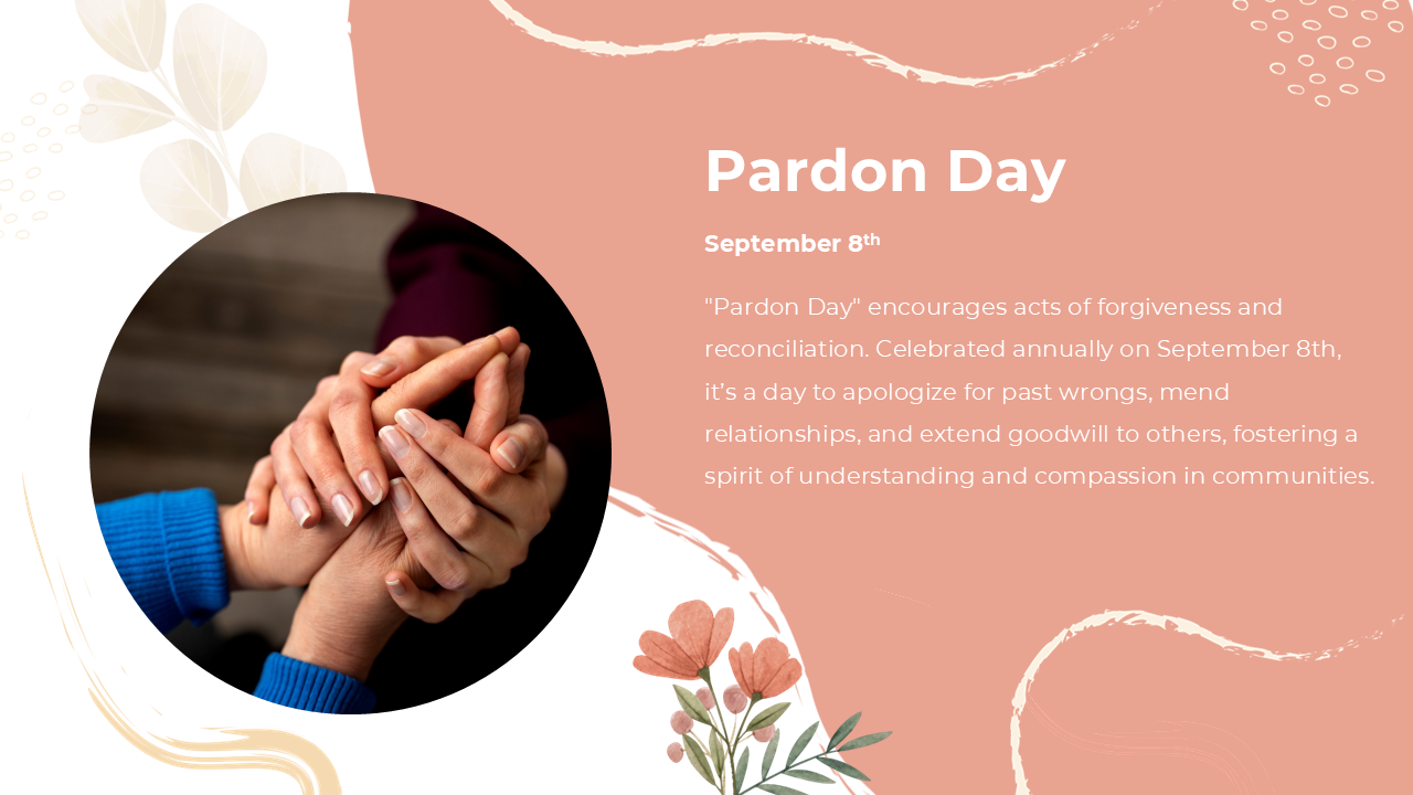 Creative Pardon Day PPT, Google Slides And Canva Templates