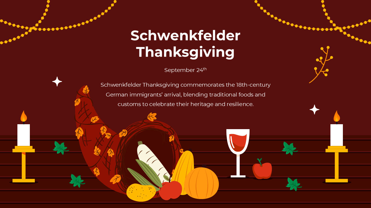 Astounding Schwenkfelder Thanksgiving PPT And Google Slides 