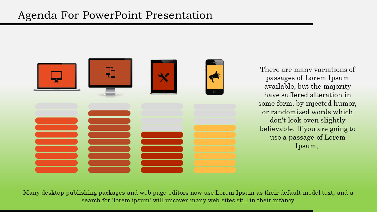 PowerPoint Agenda Template for Meeting Schedules