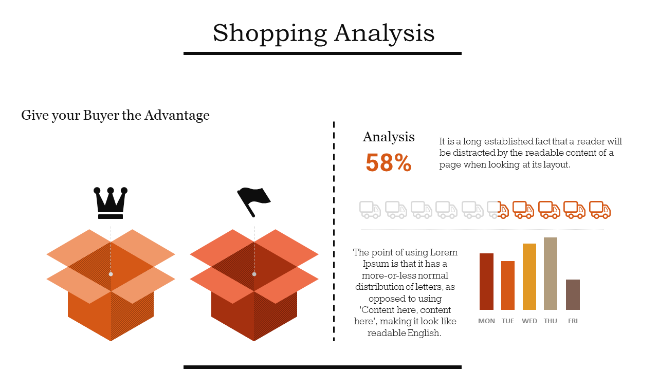 Marketing Competitor Analysis Template - Shopping Analysis