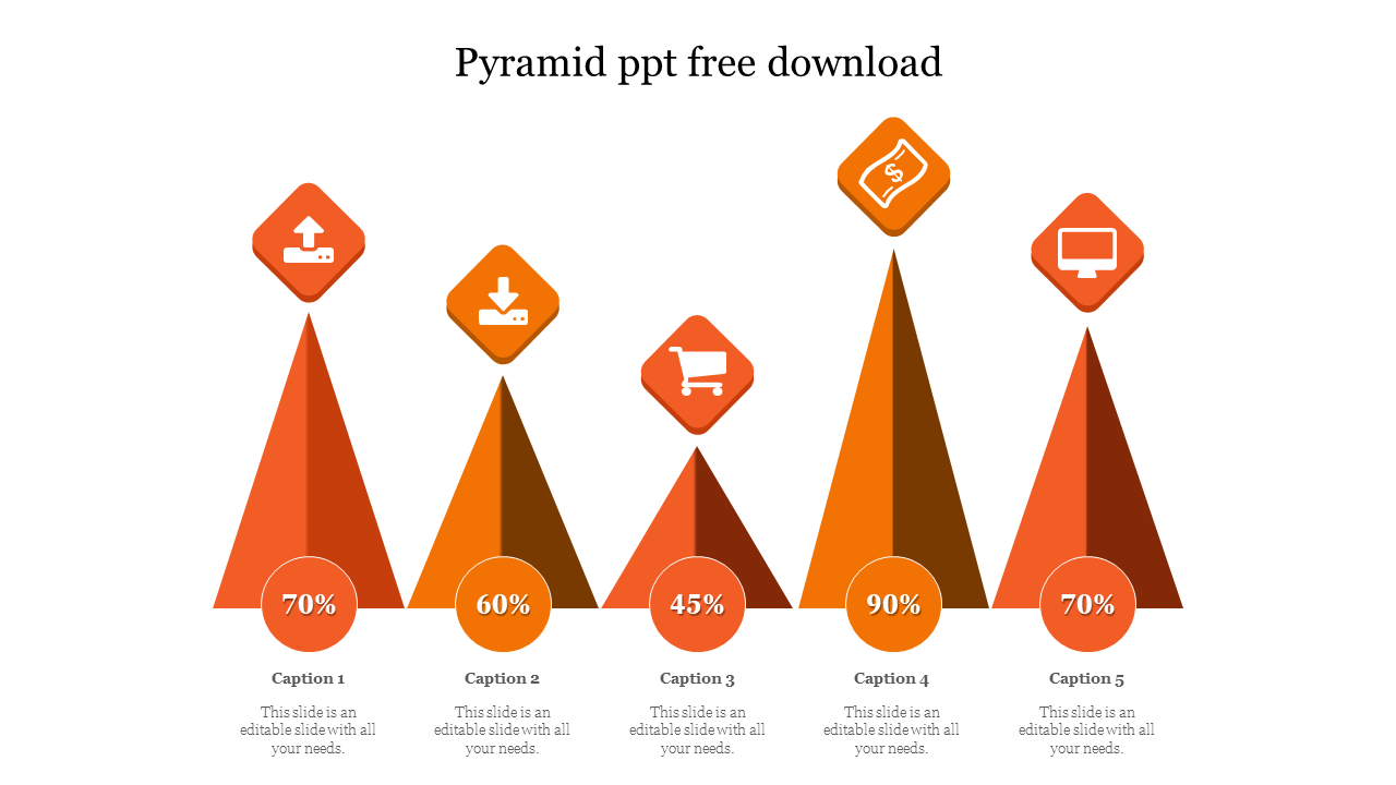 Business Pyramid PPT Free Download And Google Slides