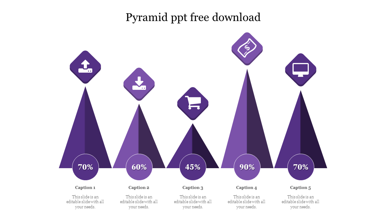 Marketing Pyramid PPT Free Download For Presentation