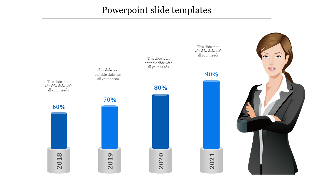 PowerPoint Template and Google Slides for Marketing