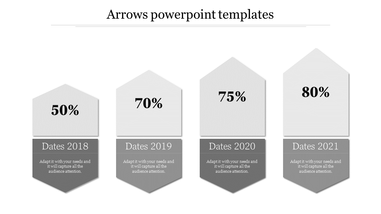 Creative Arrows PowerPoint Templates Presentation Slide