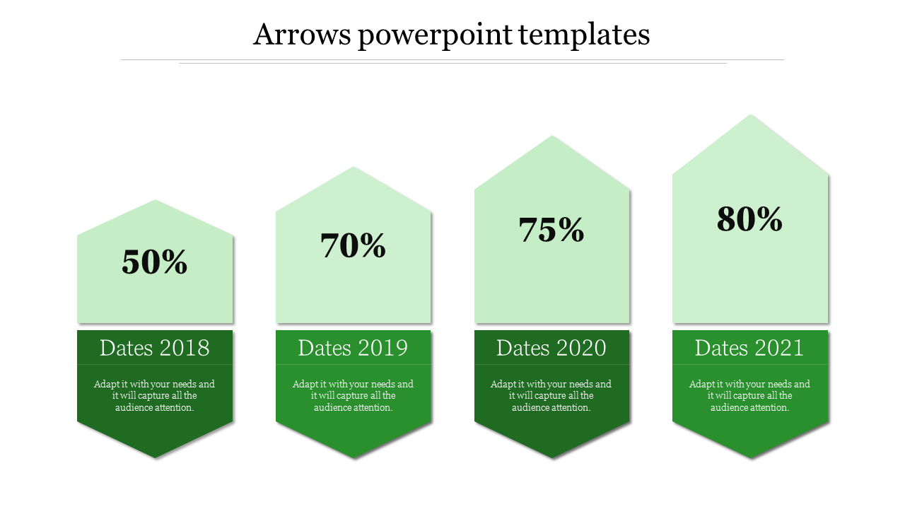 Creative Arrows PowerPoint Templates Designs Presentation