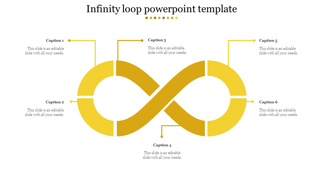 We have the Collection of Infinity Loop PowerPoint Template