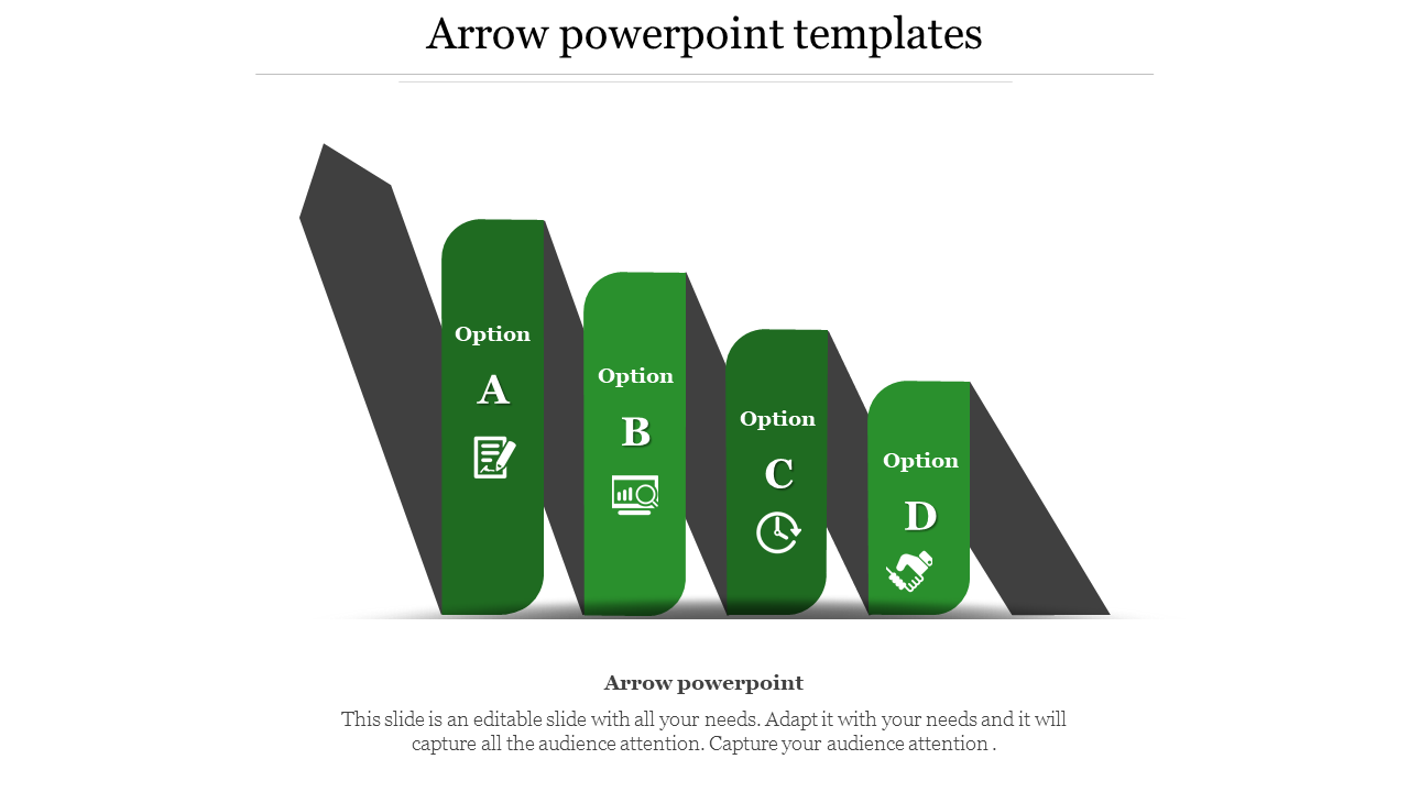 Be Ready To Use Arrows PowerPoint PPT Templates Presentation