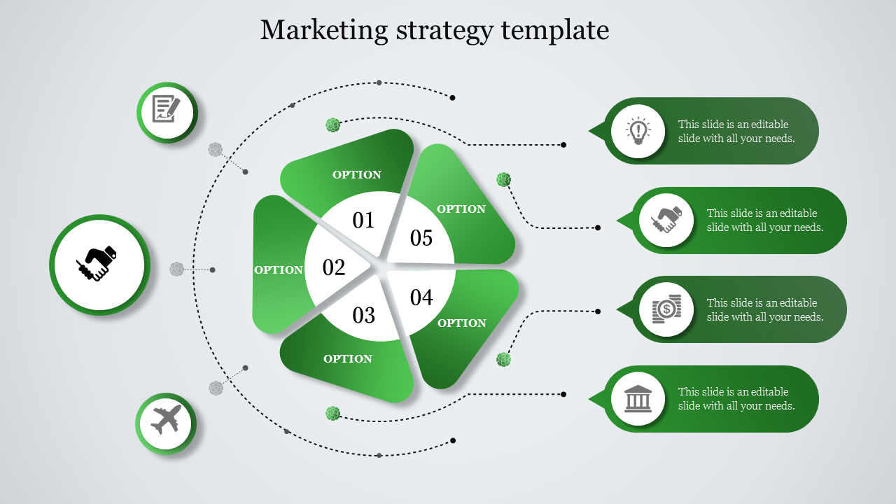 Our Attractive Marketing Strategy  PPT And Google Slides