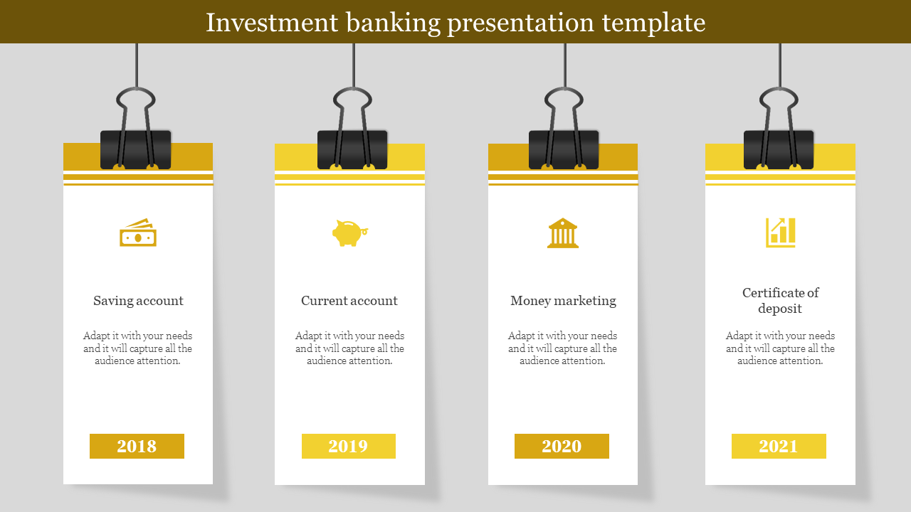 Effective Investment Banking Presentation Template and Google Slides