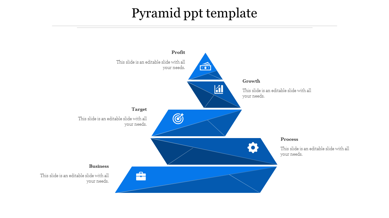 Pyramid PPT And Google Slides Design