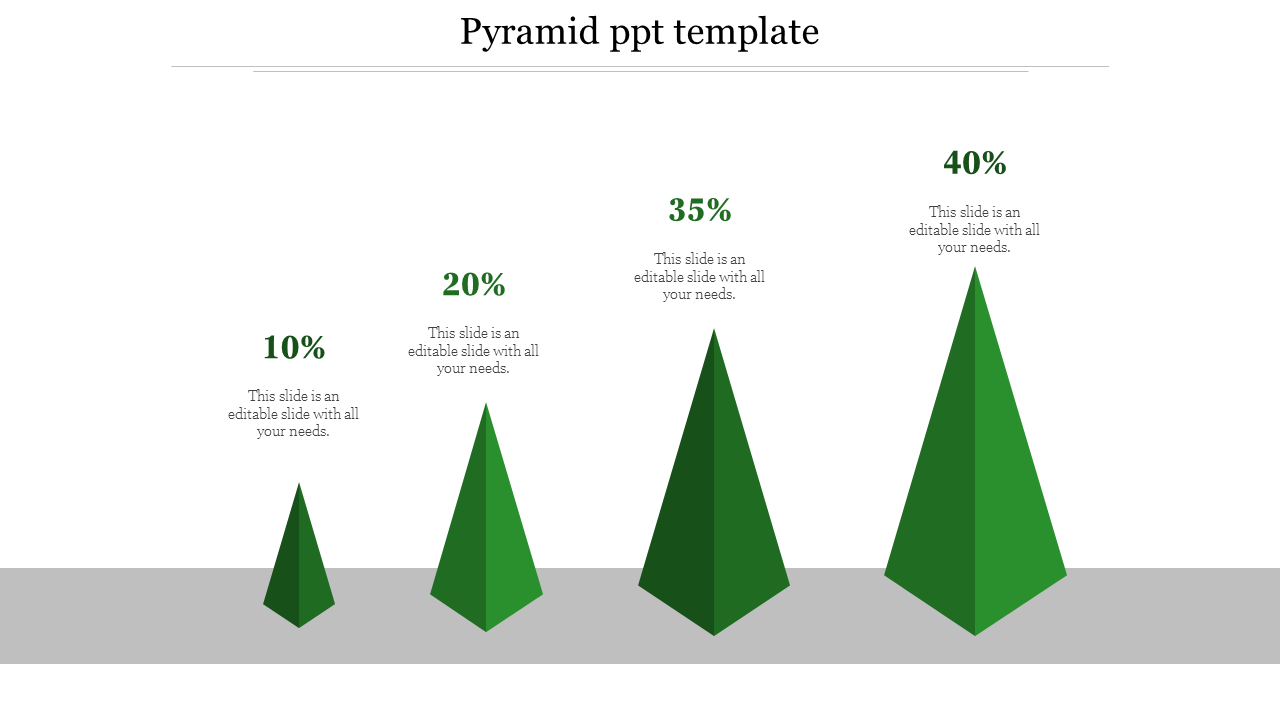 Make Use Of Our Pyramid PPT Template For Presentation