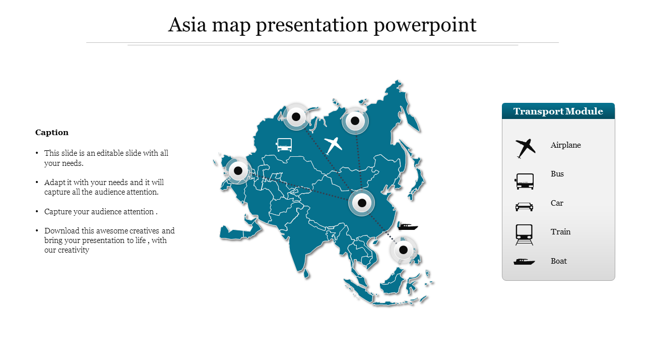 Comprehensive Map Presentation PowerPoint Template