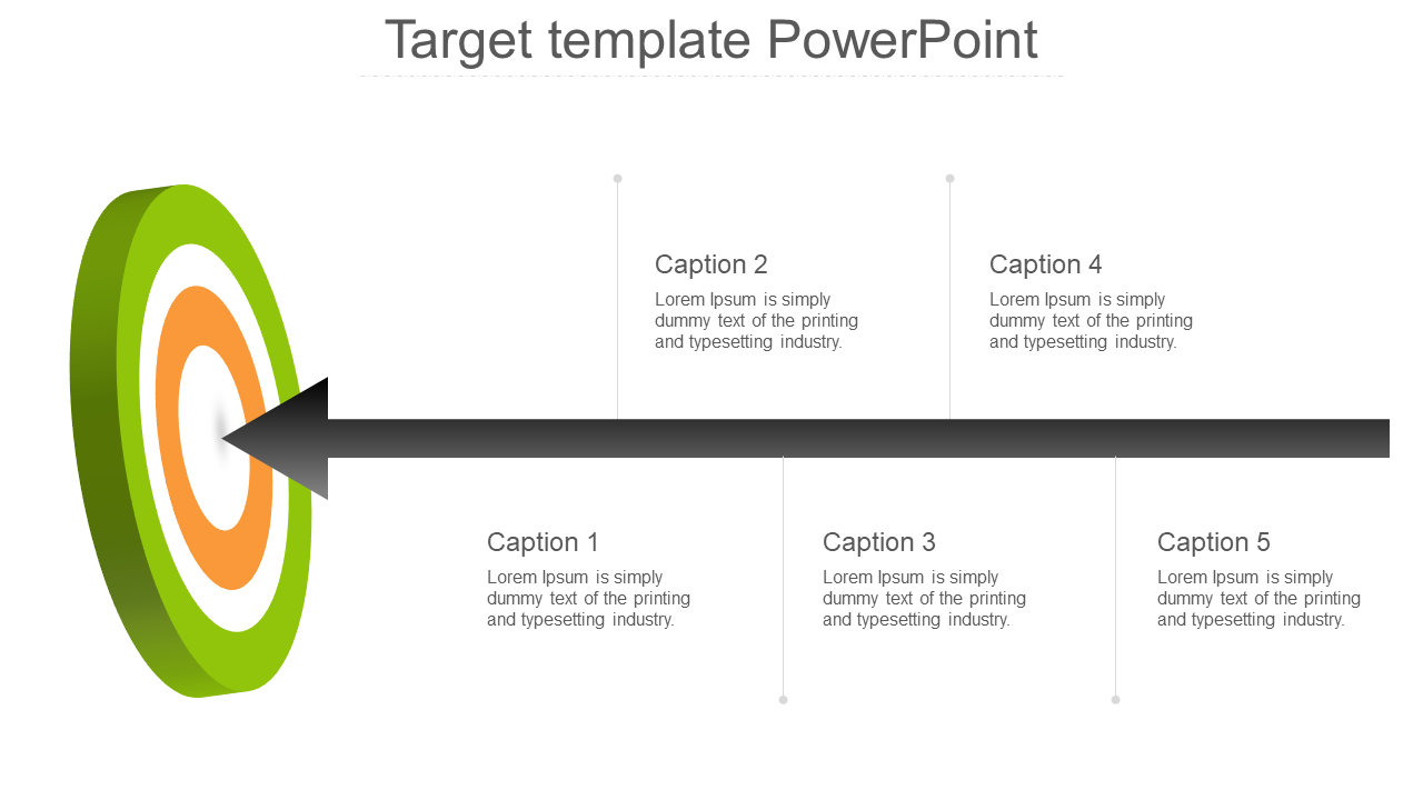 Creative Target Template PowerPoint and Google Slides