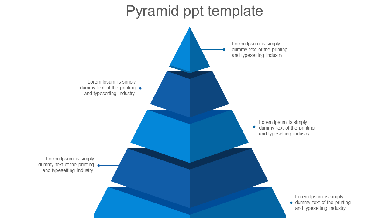 Pyramid PPT and Google Slides Template For Presentation 