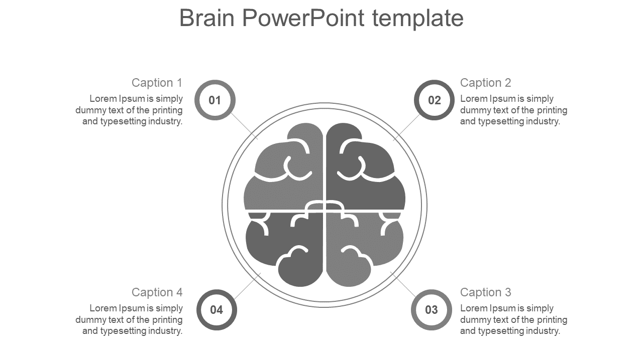 Free Brain PowerPoint Template and Google Slides Themes