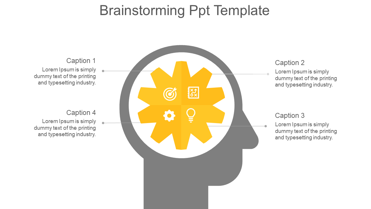 Innovative Brainstorming PPT Template and Google Slides