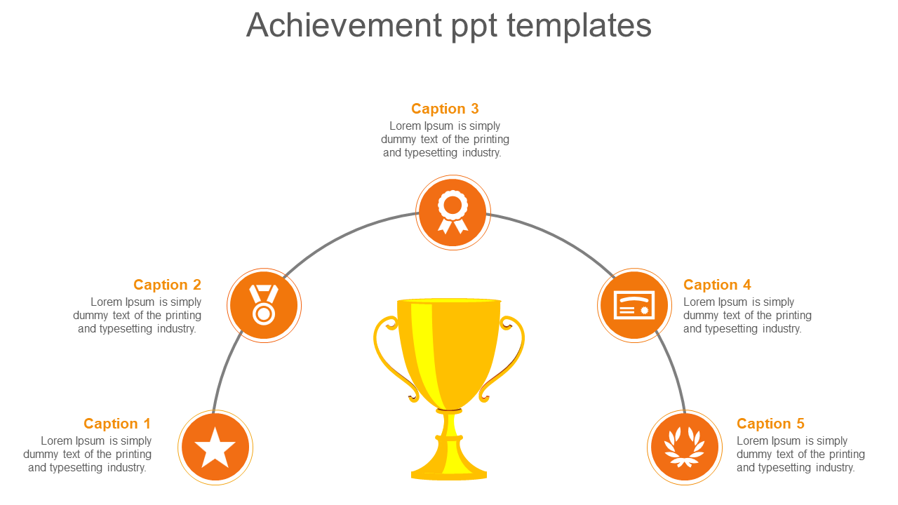 Achievement Slide and Google Templates For Presentation 