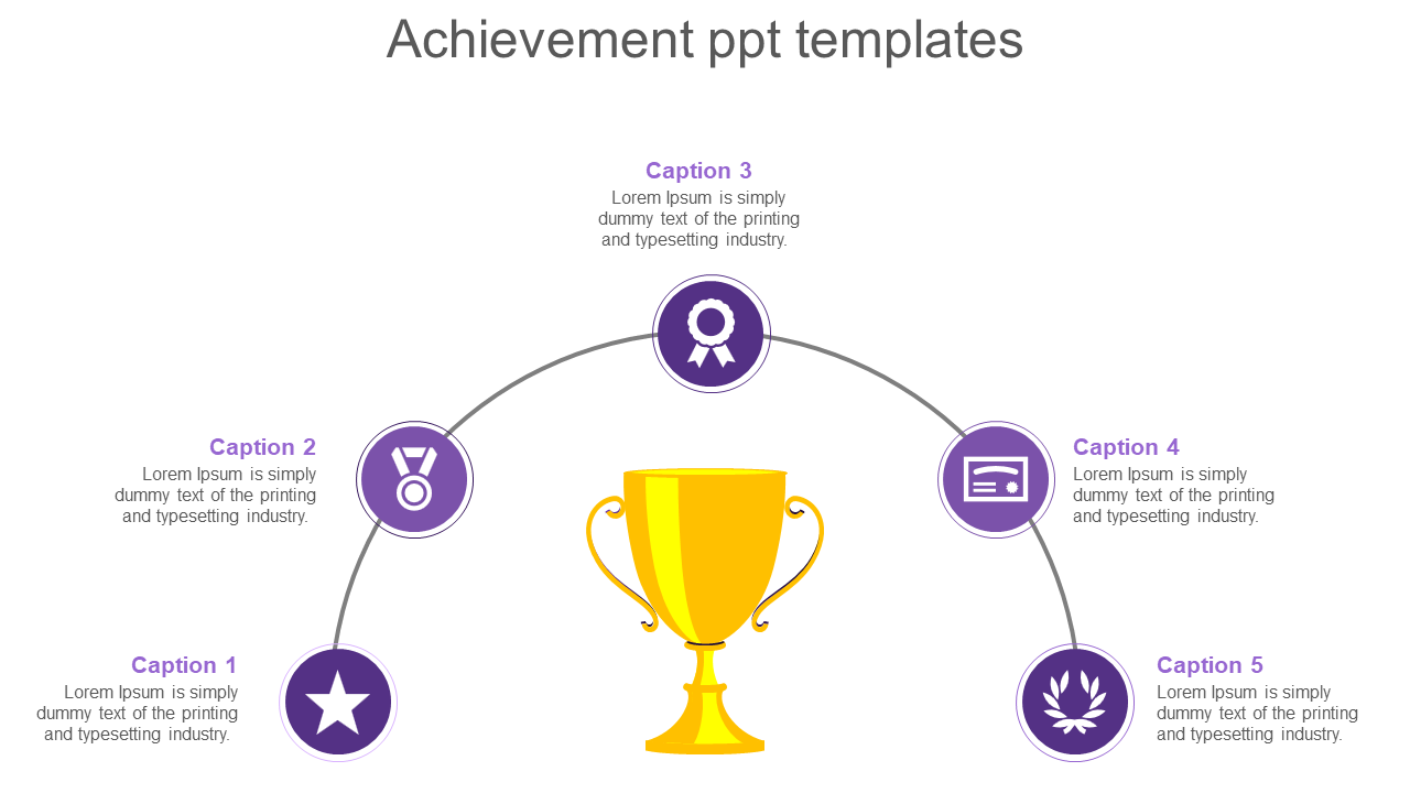 Best Achievement PPT Templates PowerPoint For Presentation