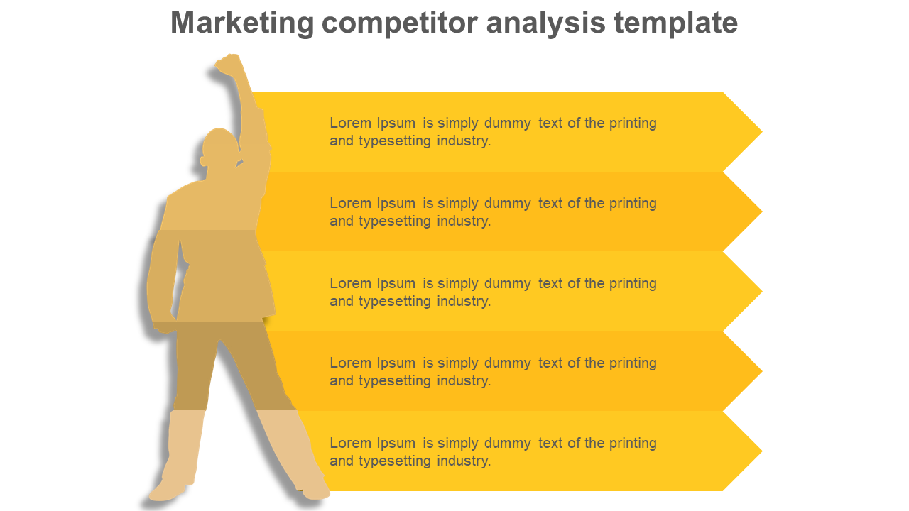 Effective Marketing Competitor Analysis Template Designs