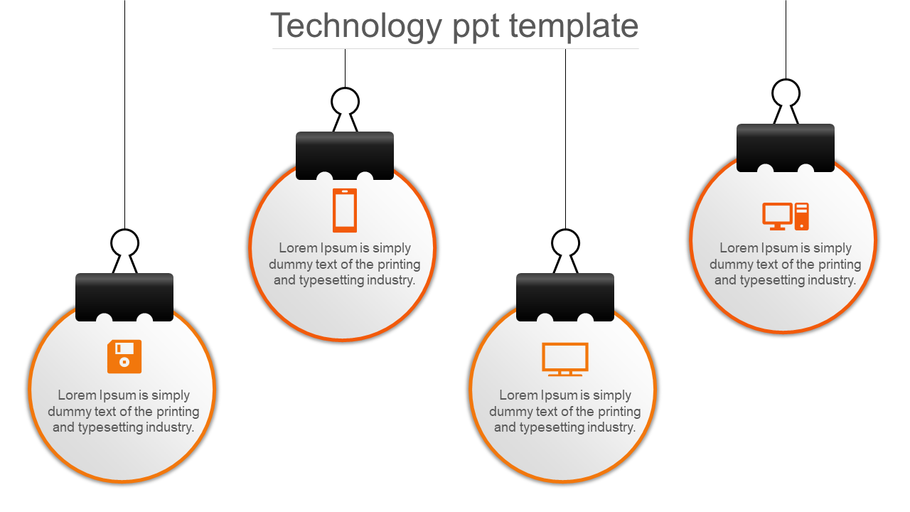 Technology PowerPoint Template for Innovative Solutions