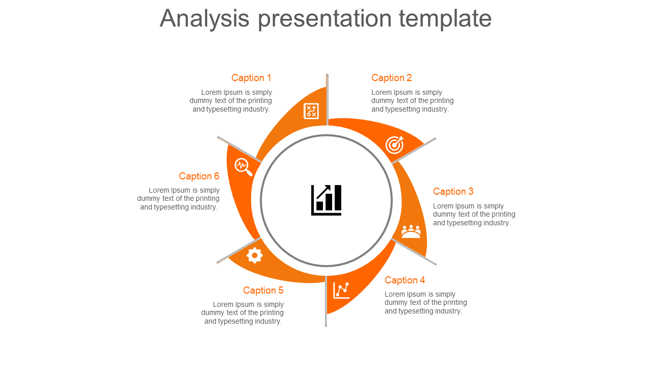 In-Depth Analysis PPT Template for Data Interpretation