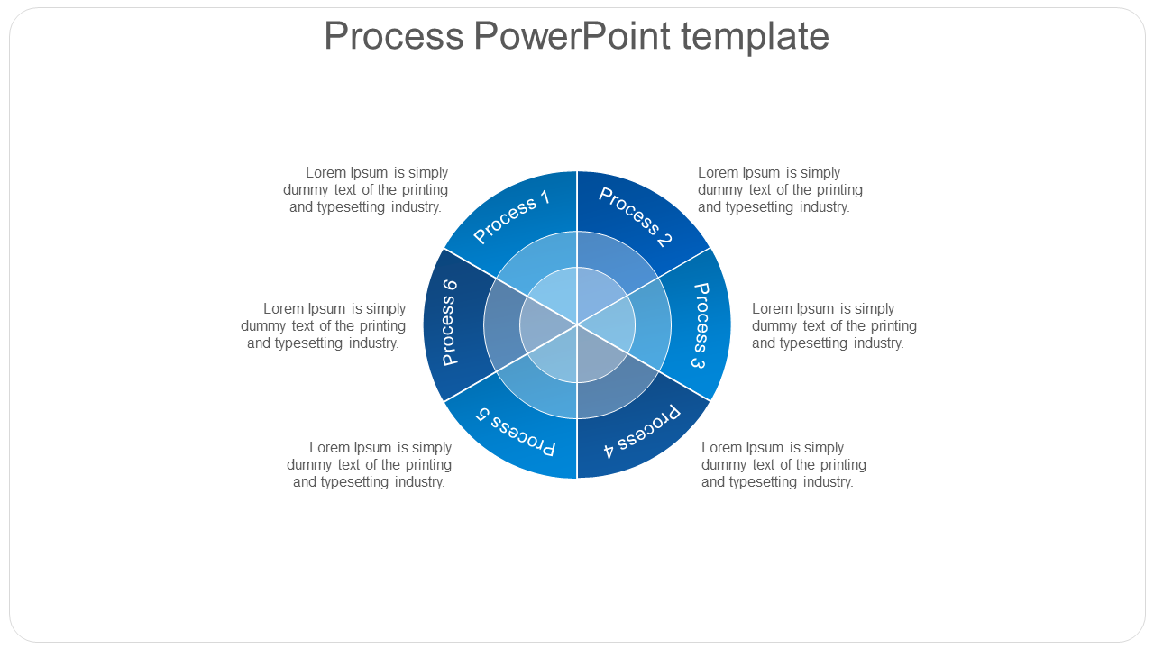 Process PowerPoint Template for Efficient Process Management