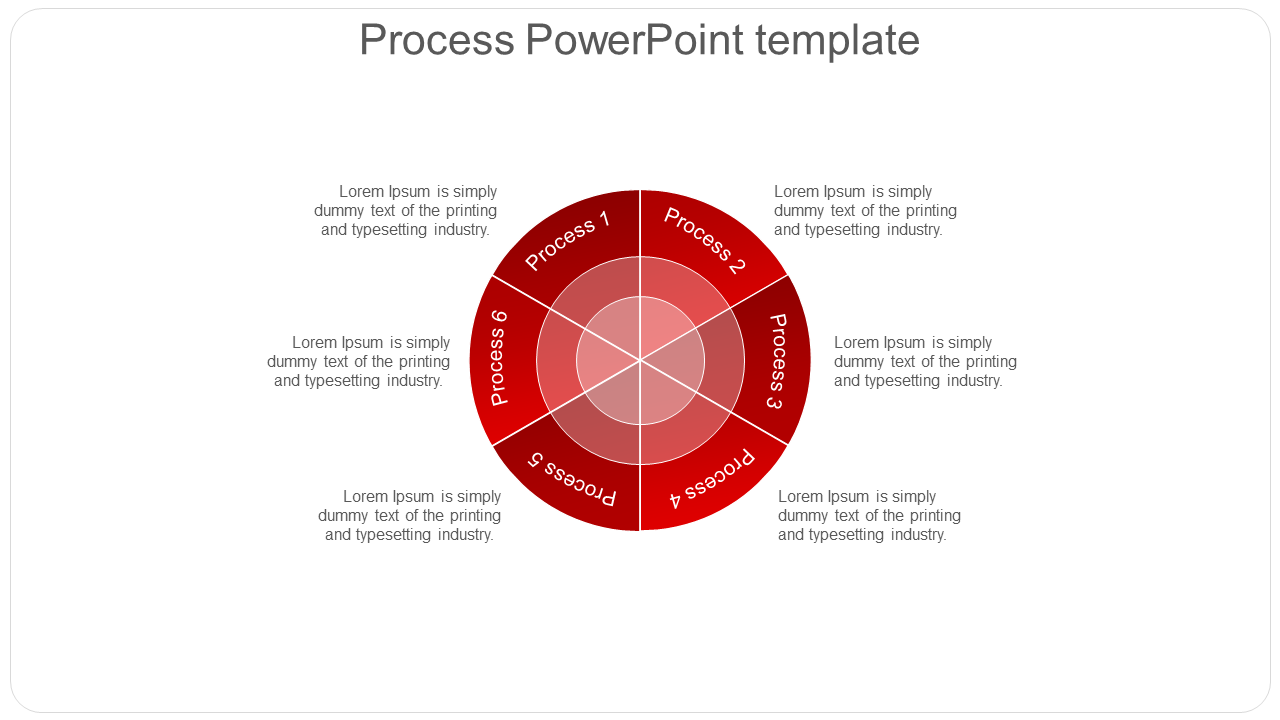 Creative Process PowerPoint Template For Presentation