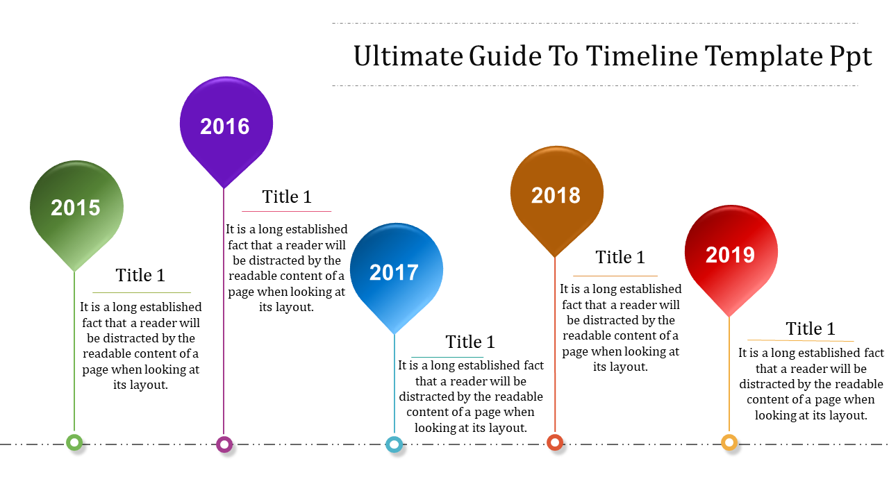 Timeline PPT Template Presentation & Google Slides