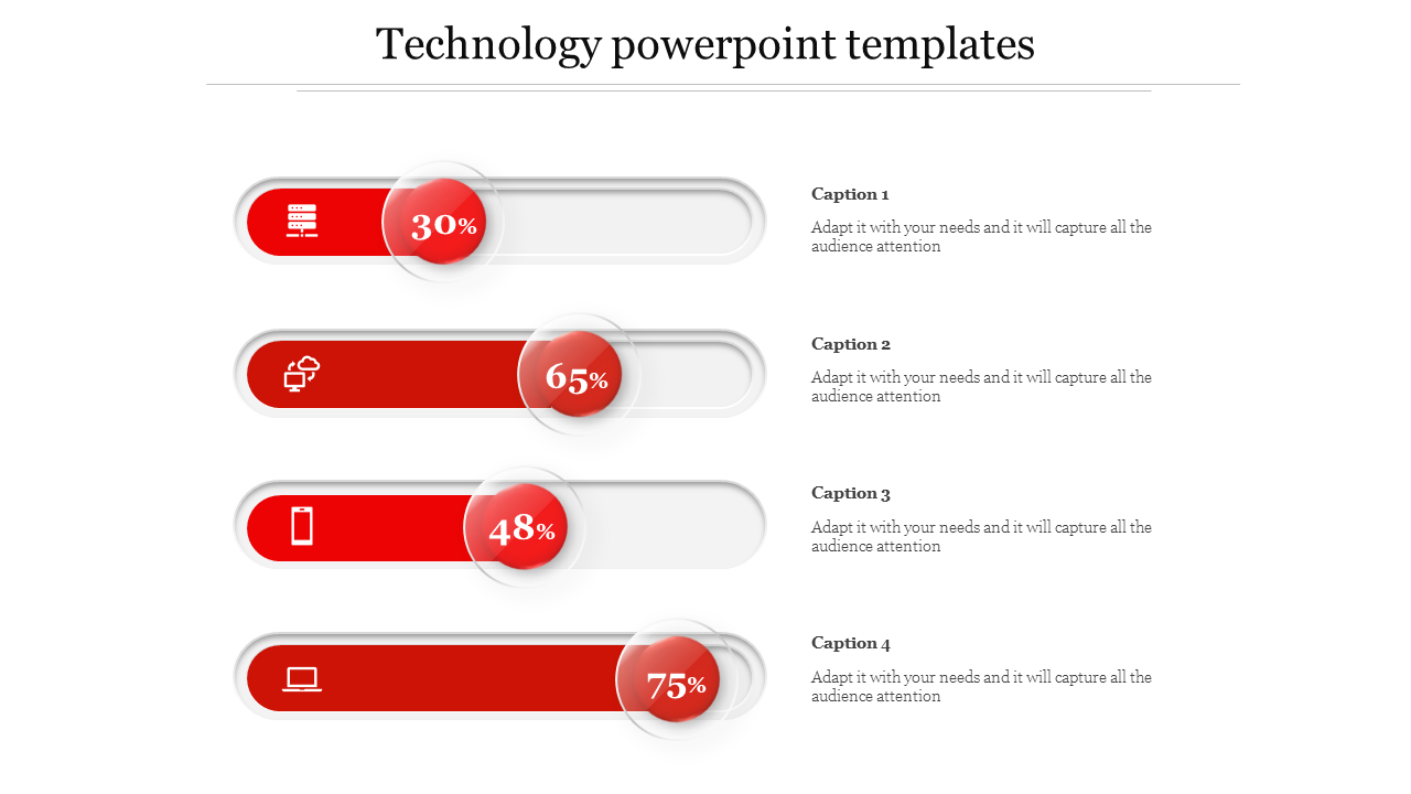 Modern Technology PowerPoint Template for Tech Presentations