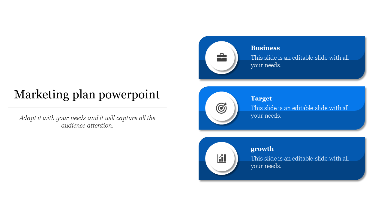 Comprehensive Marketing Plan PowerPoint Design Guide