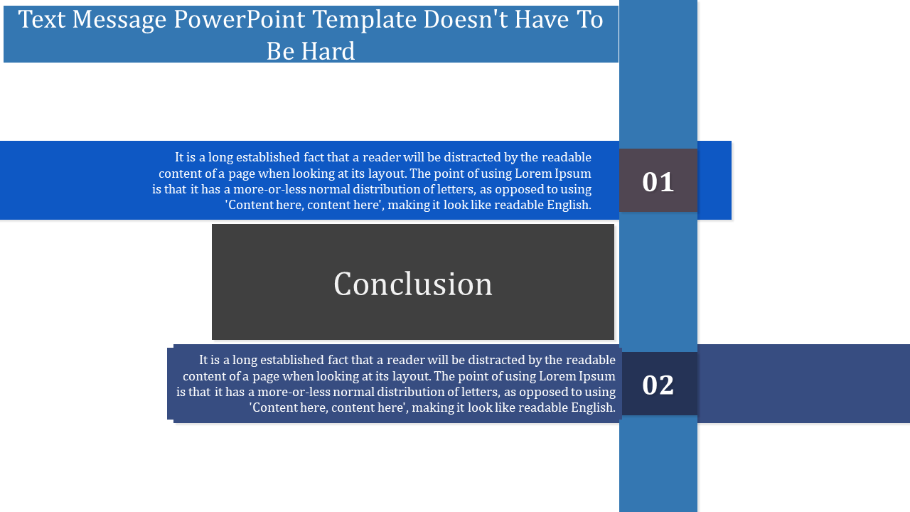 Text Message PowerPoint Template