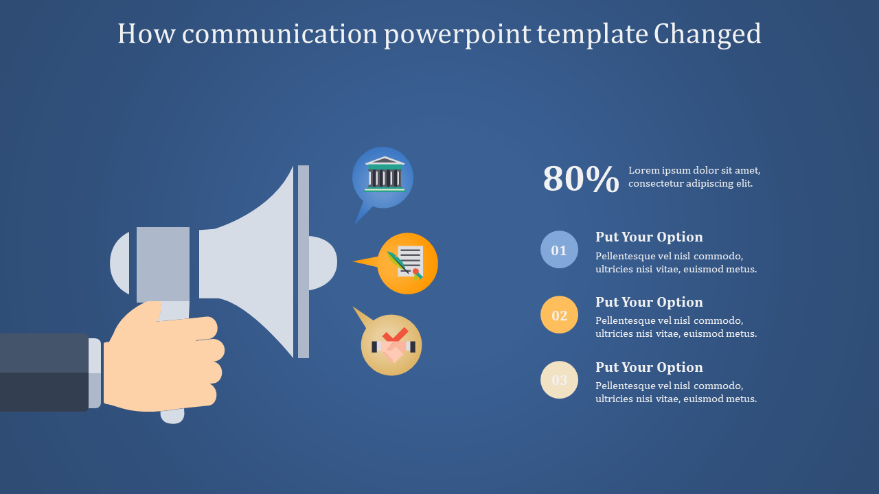 Innovative Communication PowerPoint Template & Google Slides