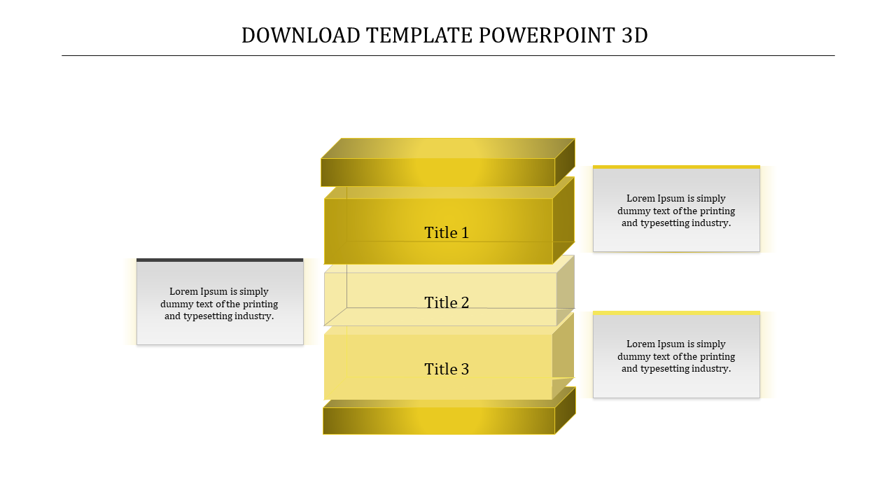 3D Shape PowerPoint Templates And Google Slides Themes