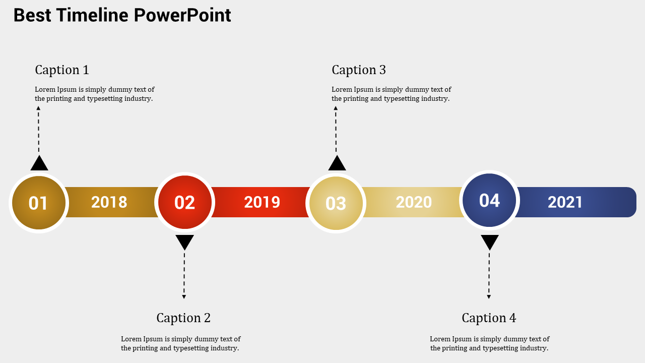 Таймлайн в презентации powerpoint