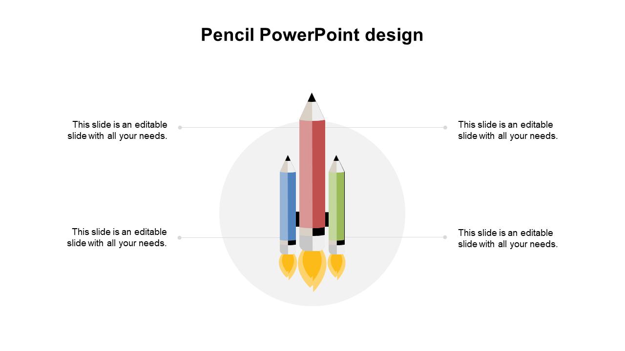 Amazing Pencil PowerPoint Design PPT Slide Templates