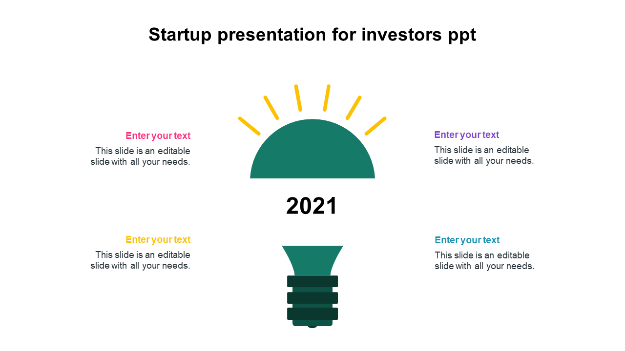 Startup presentation for investors PPT and Google Slides