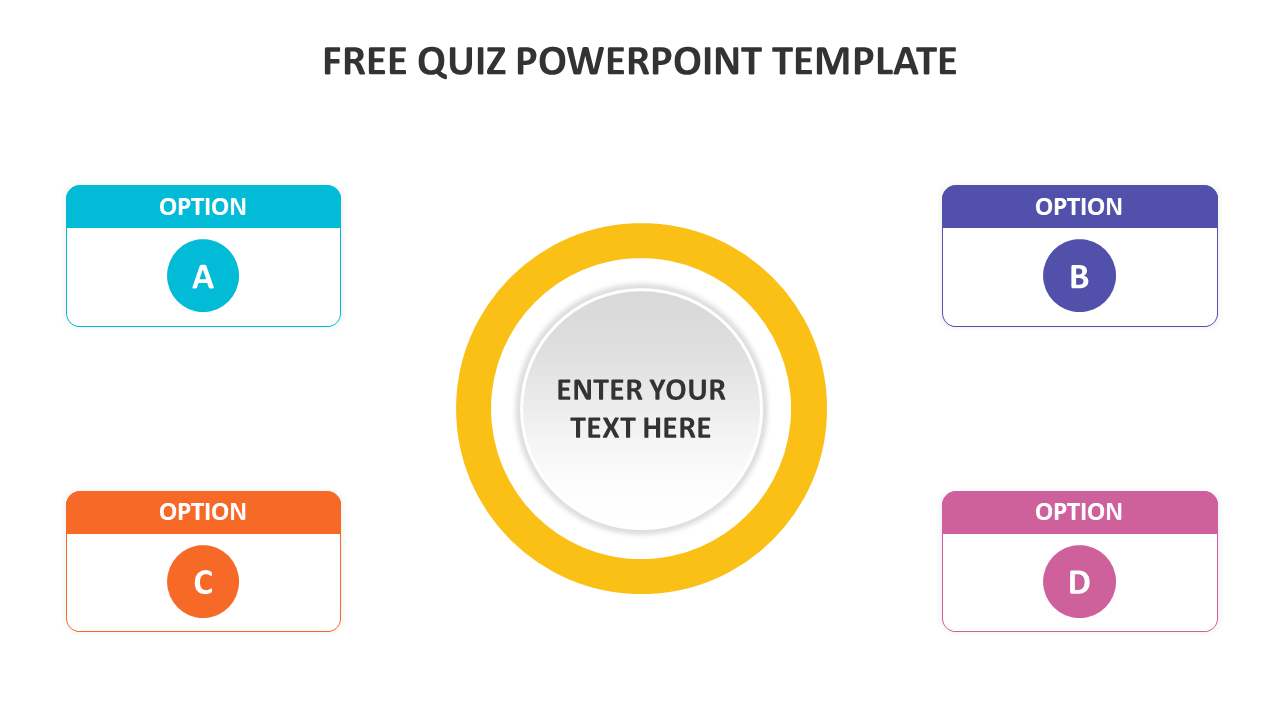 Super Free Quiz PowerPoint Template For Presentation